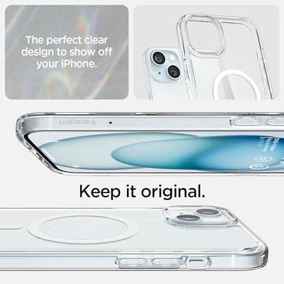  Spigen Ultra Hybrid Designed for iPhone 15 Pro Case (2023),  [Anti-Yellowing] [Military-Grade Protection] - Crystal Clear : Cell Phones  & Accessories