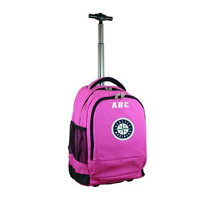 Cincinnati Reds MOJO 19'' Premium Wheeled Backpack - Pink