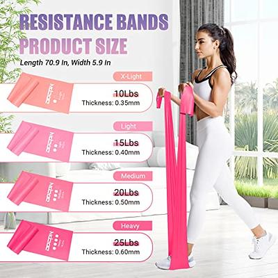 Stretch Bands for Physical Therapy Women, Extended 5.9Ft