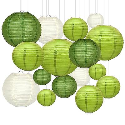 Hanging Paper Fans Party Set 12Pcs Decoration for Home Birthday Wedding  Green - Yahoo Shopping