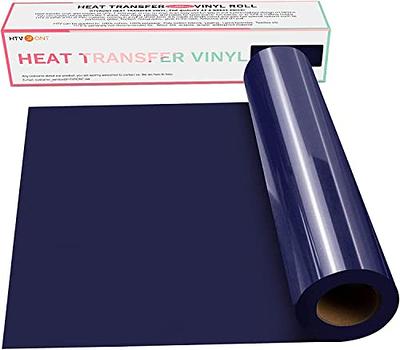 HTVRONT HTV Vinyl Rolls Heat Transfer Vinyl - 12 x 35ft Silver HTV Vinyl  for Shirts, Iron on Vinyl for Cricut & Cameo - Easy to