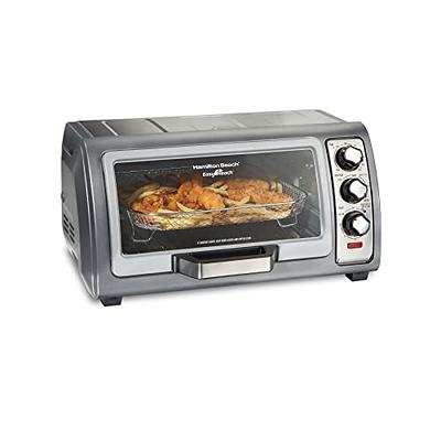 Hamilton Beach Toaster Oven Air Fryer Combo with Large Capacity, Fits 6  Slices or 12” Pizza, 4 Cooking Functions for Convection, Bake, Broil,  Roll-Top Door, Easy Reach Sure-Crisp, Stainless Steel - Yahoo Shopping