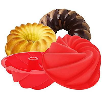 Silicone Heart Shaped Cake Pan Silicone Cake Mold for Bundt Pan Nonstick Baking  Pan for BPA-Free-Heart Baking DIY