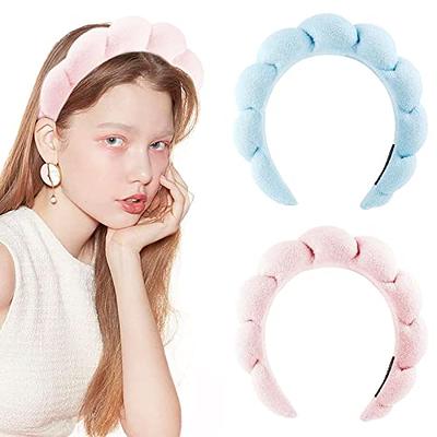 Dalin Spa Headband for Women, Makeup Headband for Sponge & Terry Towel  Cloth Fabric Hair Band and Versed Headband for Washing Face, Makeup  Removal