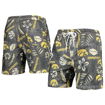 Men's Tommy Bahama Navy Denver Broncos Naples Layered Leaves Swim Trunks