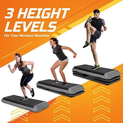 Exercise stepper aerobic gym step fitness training workout