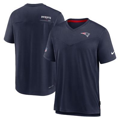 New England Patriots Nike Rewind 3/4-Sleeve T-Shirt - White/Royal