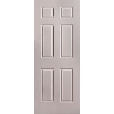 Masonite Traditional 30-in x 80-in 6-panel Solid Core Molded Composite Slab  Door in the Slab Doors department at