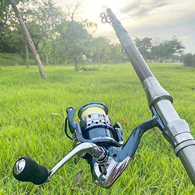 M1 Spinning Reel, Freshwater Fishing Reels Spinning, 9+1 Ball Bearings,  26.5LBs Max Drag, 5.2:1 Gear Ratio, Graphite Frame, CNC Aluminum Spool, 500  to