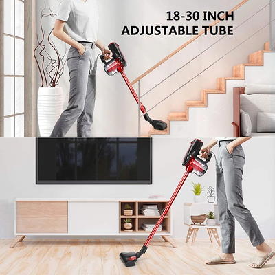 SOWTECH Corded Stick Vacuum Cleaner,17KPa Powerful Suction with