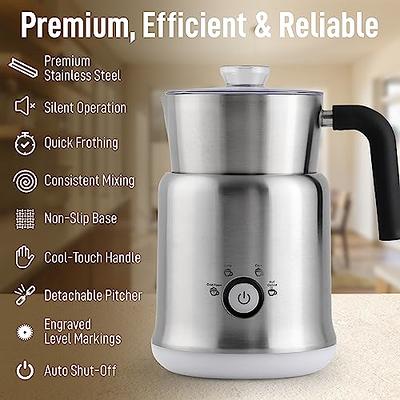 Laposso Milk Frother Rechargeable Handheld Electric Whisk Coffee Frother  Mixer with 3 Stainless whisks 3 Speed Adjustable Foam Maker Blender for  Coffee Matcha Latte Cappuccino Hot Chocolate - Yahoo Shopping
