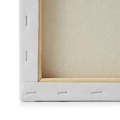 Stretched Canvases for Painting - 10 Pack - 4x4, 5x7, 8x10, 9x12