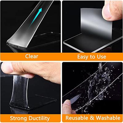 Double Sided Removable Mounting Heavy Duty Adhesive Nano Gel 3Pcs