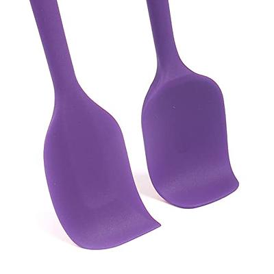 Silicone Spatula Set for Baking, 6 Pcs Rubber Spatula and Brush Set Pancake  Spatula Heat Resistant Kitchen Utensils for Cooking Non-Sticky Small Baking  Spatula Set Food Grade, BPA Free (Purple) - Yahoo