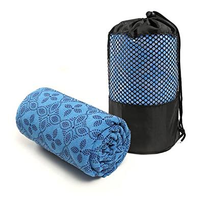 LULOSK Yoga Towel, Hot Yoga Mat Towel - Sweat Absorbing Non-Slip