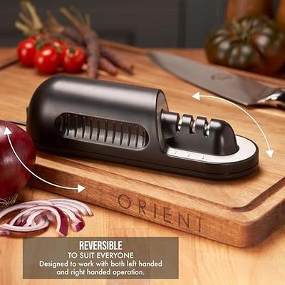 Electric Knife Sharpener, Knife Sharpener Electric 2024 New Professional  Knife Sharpener Tool 5 Seconds for Quick Sharpening & Polishing with