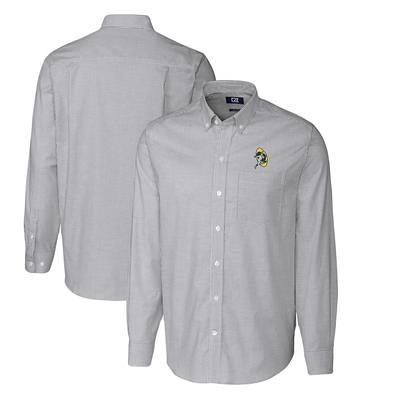 Green Bay Packers Cutter & Buck Prospect Textured Stretch Mens Short Sleeve Polo