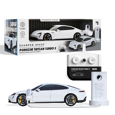 Sharper Image Toy R/C Porsche Taycan Turbo S 1:20 Toy Car, White