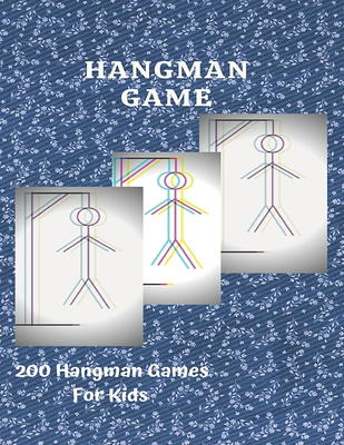 Hangman Games 2 Player Game : Puzzels --Paper & Pencil Games: 2 Player  Activity Book Hangman -- Fun Activities for Family Time (Paperback)