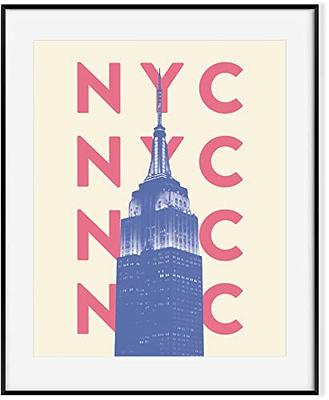 Travel Posters Aesthetic Preppy Posters for Bedroom-Destination Poster-Trendy  Travel Wall Art-Colorful Wall Prints-Artwork Travel-Vintage City Posters-  PRINT 8x10 (NYC) - Yahoo Shopping