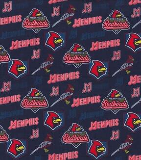 Fabric Traditions St. Louis Cardinals Flannel Fabric Tie Dye