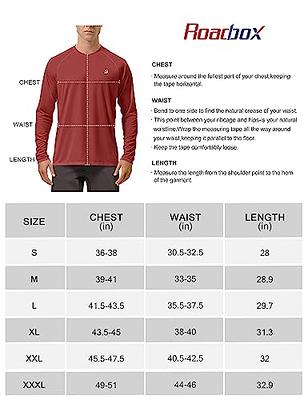 Roadbox Mens UPF 50+ UV Sun Protection Shirts Outdoor Long Sleeve SPF  Diving Rash Guard for Fishing Hiking Swimming Beet Red - Yahoo Shopping