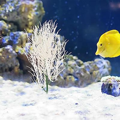 Simulated Plant Silicone Aquarium Fish Tank Decor Underwater