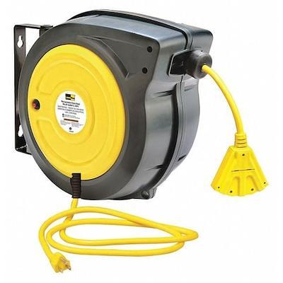 LUMAPRO 443P48 50 ft. Extension Cord Reel 13 Amps 3 Outlets 125VAC Voltage  - Yahoo Shopping