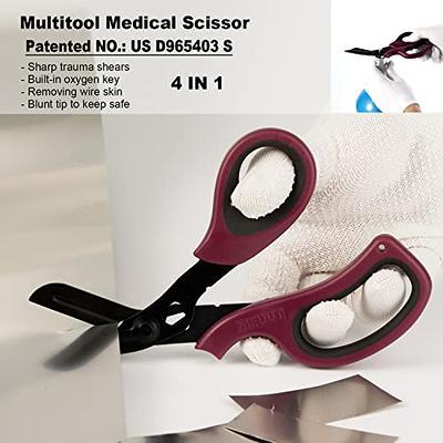 20 Pack Medical Scissors Badge Scissors for Nurses Stainless Steel Blades  Emergency Bandage Shears 6 Inch Nurse Accessories for Nurses Doctor