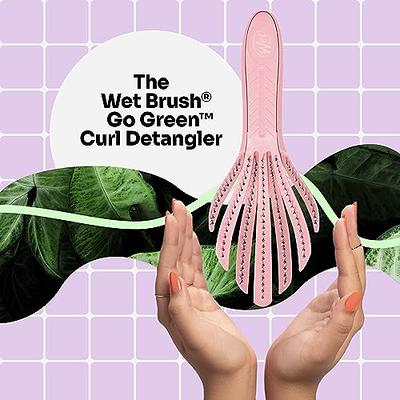 Wet Brush Go Green Curly Detangling Hair Brush - Pink : Target