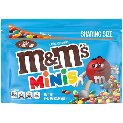 M&M's Milk Chocolate Minis Sharing Size Candies - 9.4oz - Yahoo Shopping