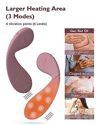 Momcozy Warming Lactation Massager For Breastfeeding, 1 Pack