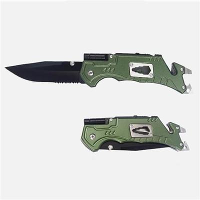 Serrated Edge Outdoor Survival Camping Hunting Knife - 2 Knives