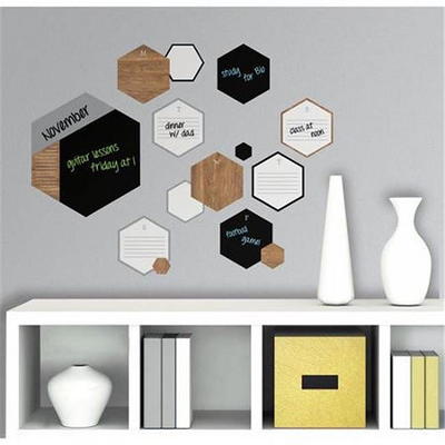 RoomMates Chalk Calendar Peel & Stick Giant Wall Decal Black & White