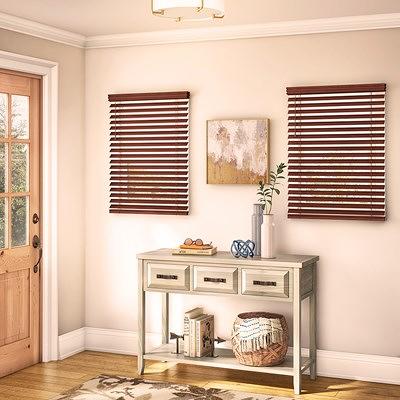  CHICOLOGY Blinds for Windows, Mini Blinds, Window Blinds, Door  Blinds, Blinds & Shades, Camper Blinds, Mini Blinds for Windows, Horizontal Window  Blinds, Midnight White (Blackout), 72 W X 48 H 