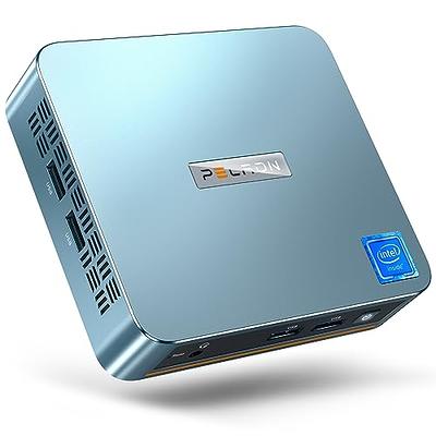 Beelink Mini PC, Mini S Intel 11th Gen 4-Cores N5095, Mini Desktop Computer  8GB DDR4 RAM 128GB SSD, Mini Computer Dual HDMI 4K UHD/Gigabit