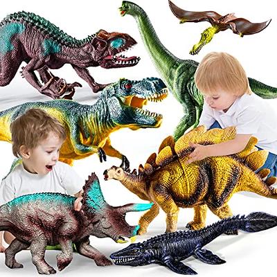 Dinosaur Toys for 3 4 5 6 7 Years Old Boys, Dinosaur Figures to Create a  Dino Toy World for Kids Ages 3 4 5 6 7 Years, Dinosaurs Toys Activity Play