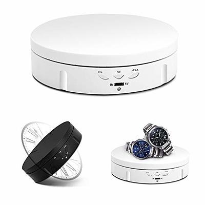 360 Electric Rotating Display Turntable for Display Jewelry Watch