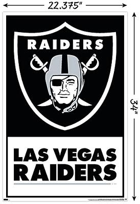 Trends International Nfl Las Vegas Raiders - Drip Helmet 20 Framed