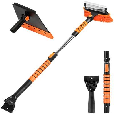 XDOVET Snow Brush Extendable Ice Scraper for Truck SUV with