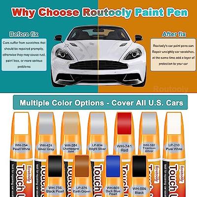 Routooly Touch Up Paint for Cars 2 Pack Car Paint Scratch Repair Pen  Two-in-One Car Touch Up Paint Scratch Remover Pen Easy & Quick Repair Car  Scratches Paint Pens - (Red) 