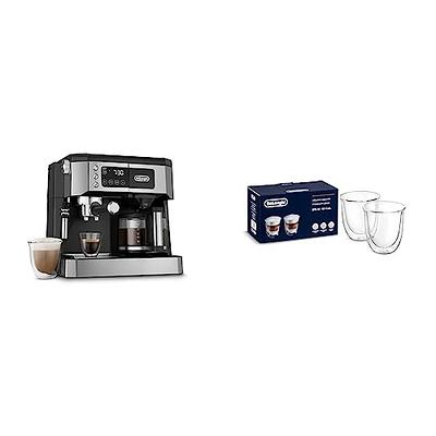 Cyetus Black Espresso Machine with Frother Wand and Electric