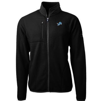 Detroit Lions Women's Sherpa Quarter-Zip Pullover Jacket - Gray