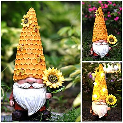 Indoor/Outdoor Bee Gnome Statue