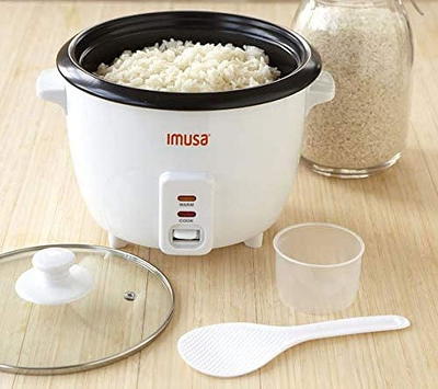TAYAMA Automatic Rice Cooker & Food Steamer 8 Cup, White (TRC-08RS)