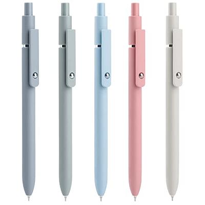 Temiary 5Pcs 0.5mm Retractable Aesthetic Gel Ink Pens, Cute Gel Pen No  Smudge for Journaling Note Taking, Fine Point Smooth Writing Pen for Home  School Office Supplies(Pink) - Yahoo Shopping