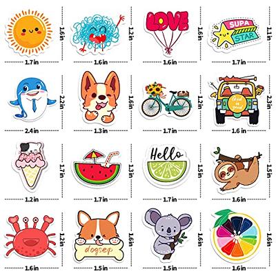 600 Pcs Water Bottle Stickers for Kids, Mixed Colorful Sticker Packs, Vinyl  Waterproof Stickers for Kids,Teens,Girls,Adults,Teacher | Cute Stickers