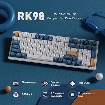 Royal Kludge RK61 2.4G Wireless Bluetooth Mechanical Keyboard Tri