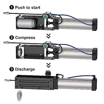 Can Crusher - Soda Can Crusher - Electric Can Crusher Push Valve