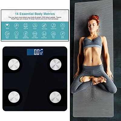 auons Body Fat Scale Smart Scale for Body Weight and Fat, Bluetooth Weight  Scale BMI Weighting Machine Body Composition Health Monitor Analyzer with  Smartphone App - Yahoo Shopping